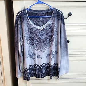 Cato sublimation long sleeve top 22/24